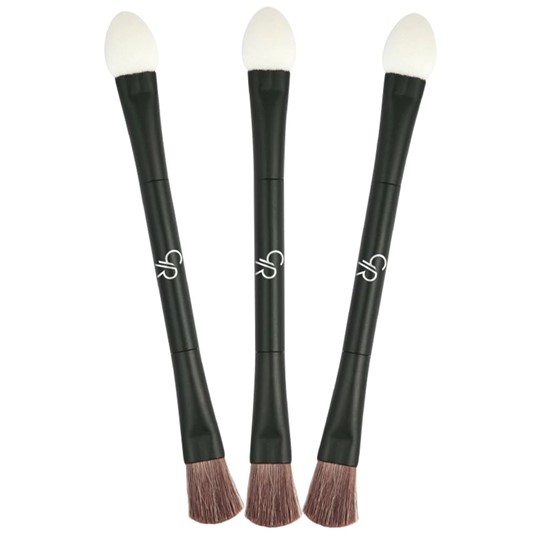 Picture of GOLDEN ROSE DOUBLE ENDED EYESHADOW BRUSH